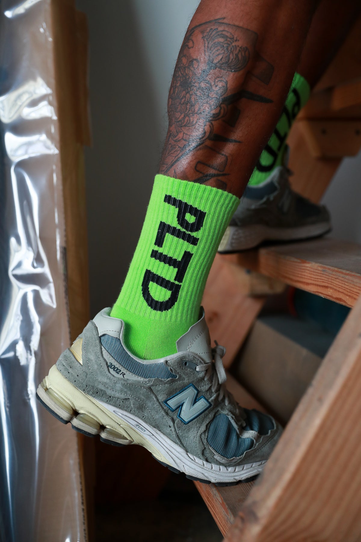 Team PLTD - Lime Socks