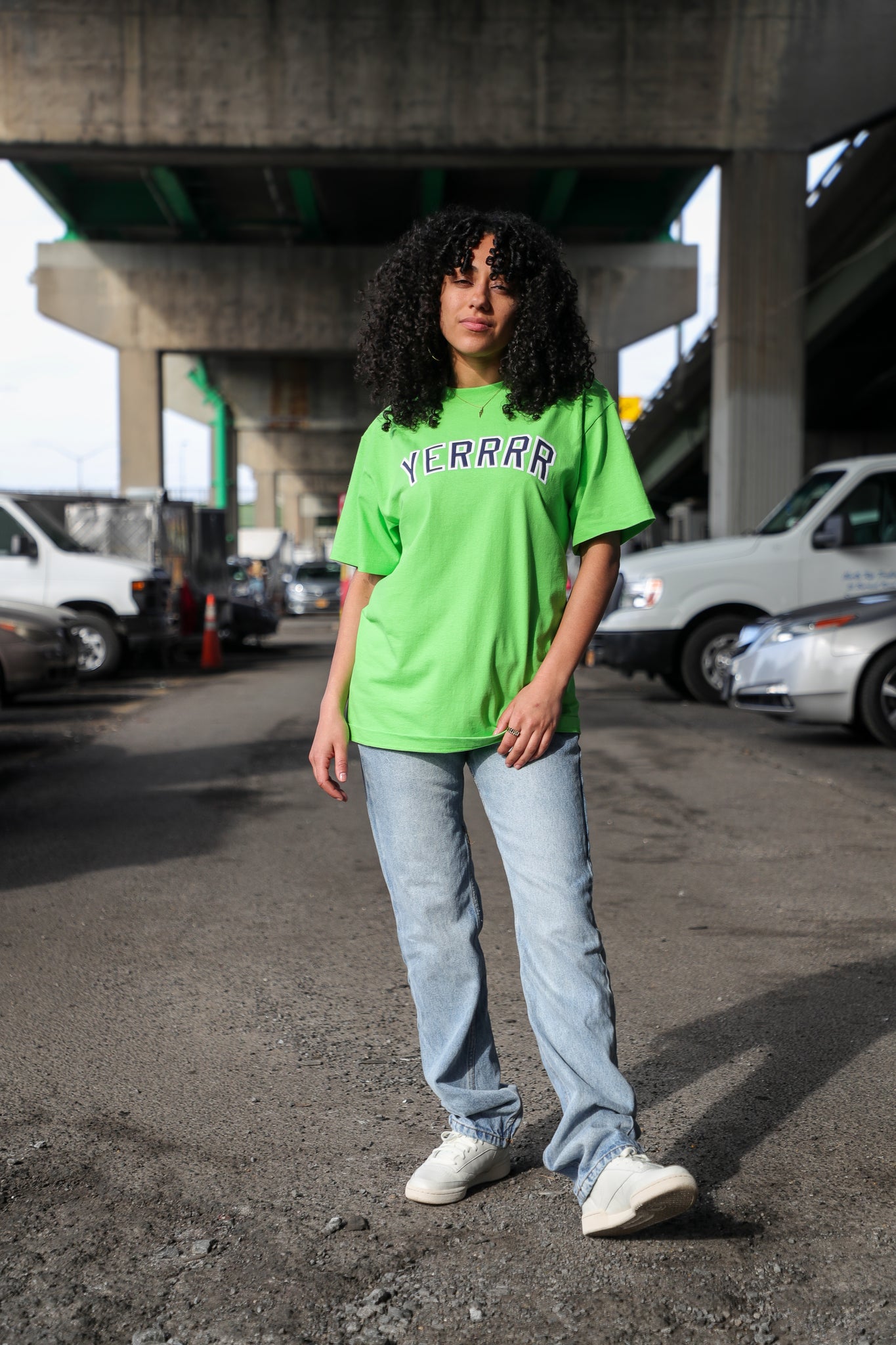 Yerrrr - Yankees Lime S/S