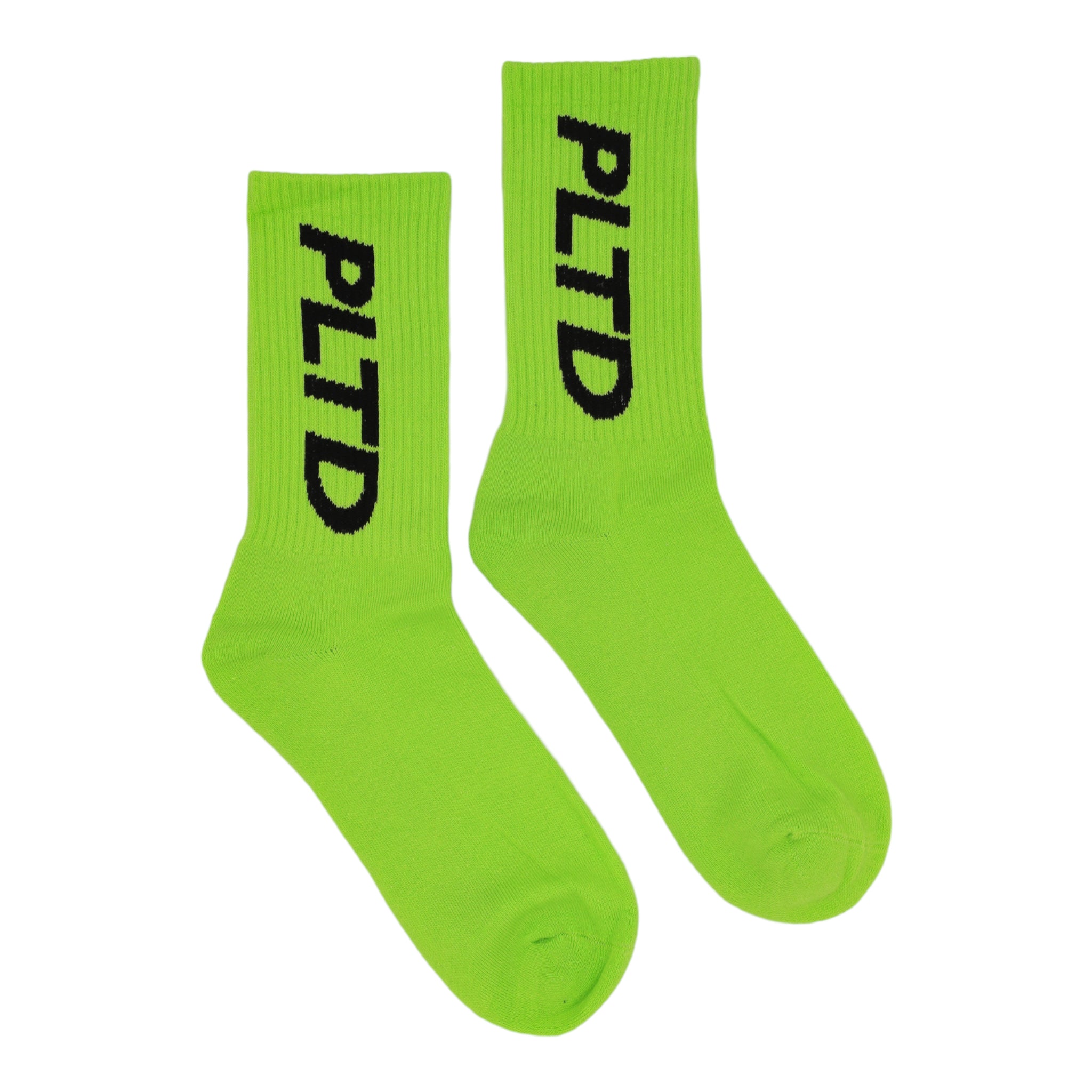 Team PLTD - Lime Terry Cloth Socks