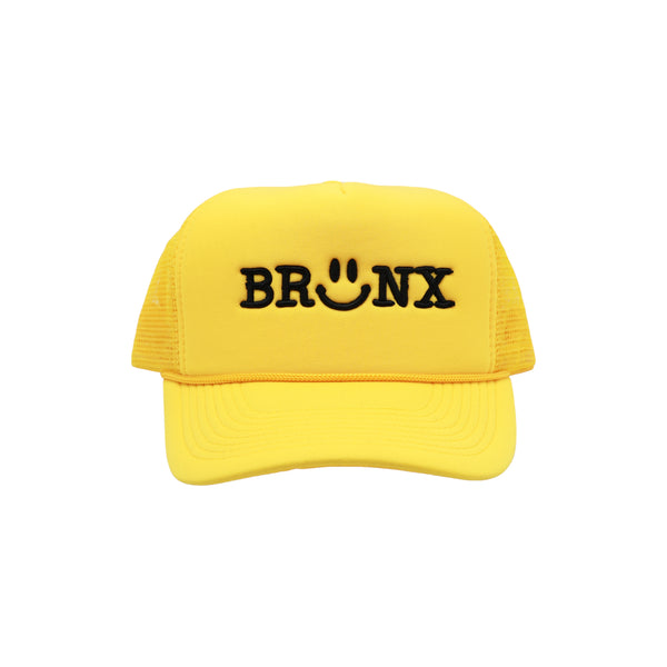Smile My Guy - Bronx Smiley Trucker Cap Yellow
